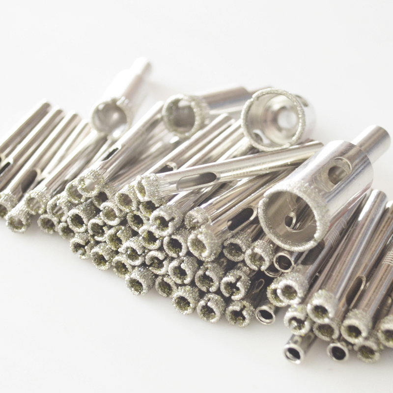 Perforación de vidrio de diamante, perforador de vidrio, perforador de azulejos 6 - 7 - 9 - 11 - 13 - 15 - 17 - 19MM