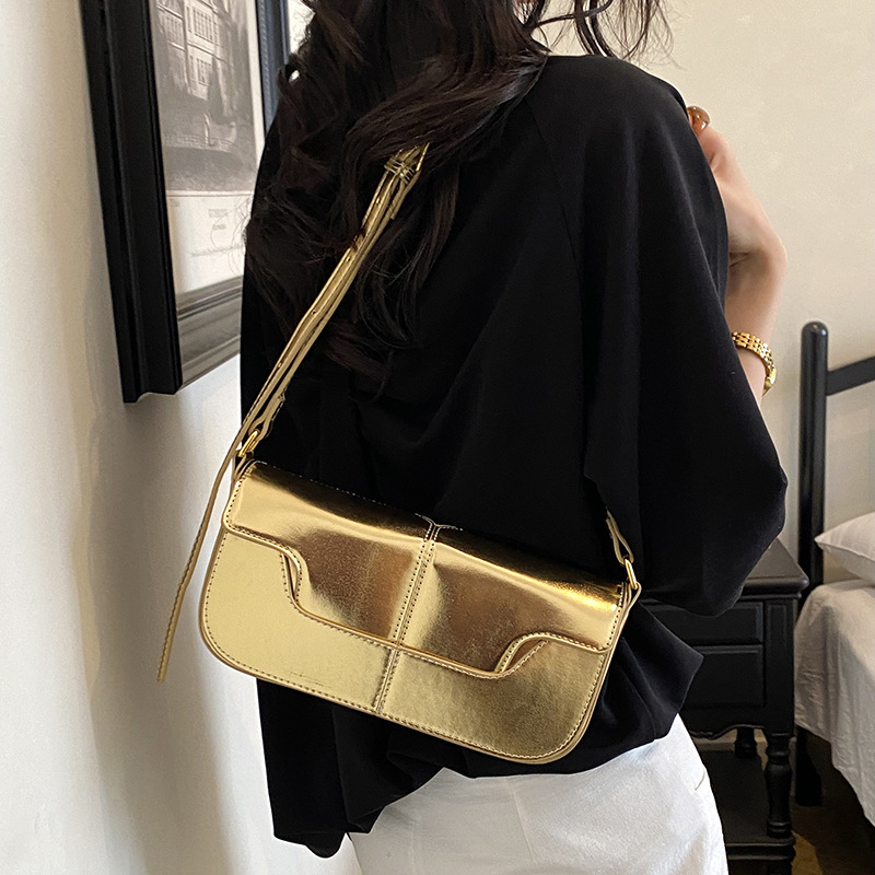 Nicho de diseño bolso de palo para mujeres 2026 nuevo estilo simple versátil bolso de hombro textura ligera de lujo bolso de mochila de moda bolso pequeño