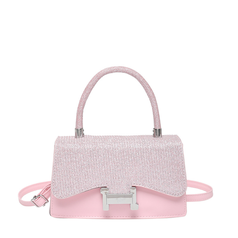 Modesta pequeña atmósfera fresca y simple bolso cuadrado de verano 2025, nueva dama sensación de estilo extranjero dulce mochila de hombro