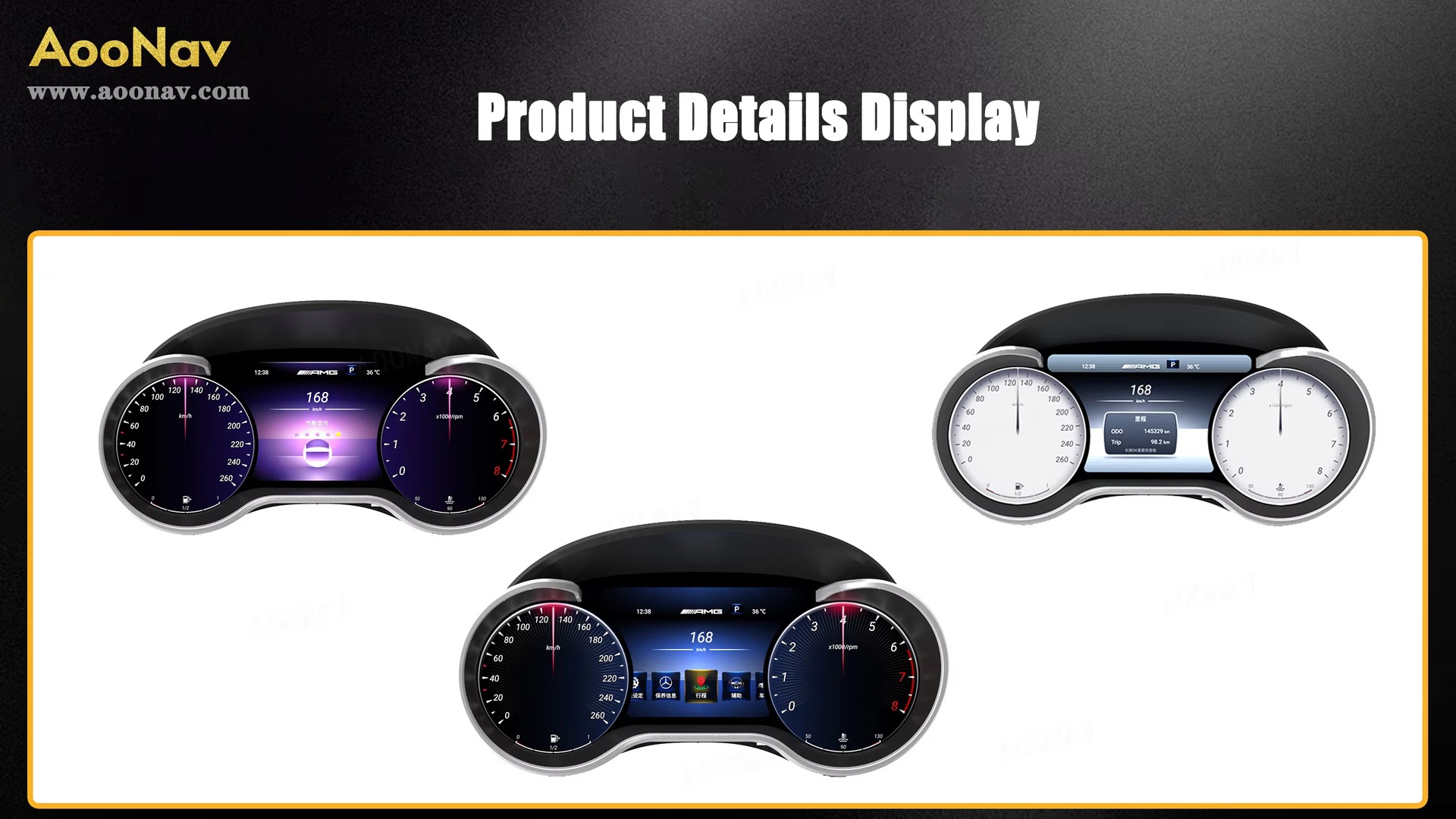 Suitable for Mercedes Benz ml Gl R Gle Gls Lcd Dashboard Central Control Modification