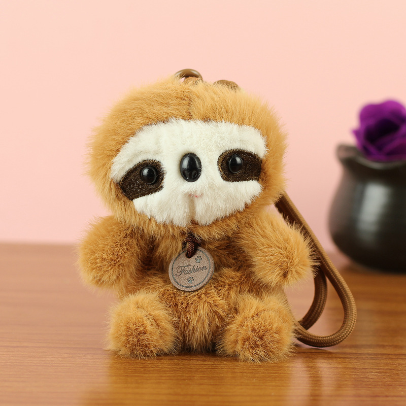 Nueva serie de muñecas de peluche panda muñecas de peluche colgante lindo muñeca de animales almohada muñeca de regalo