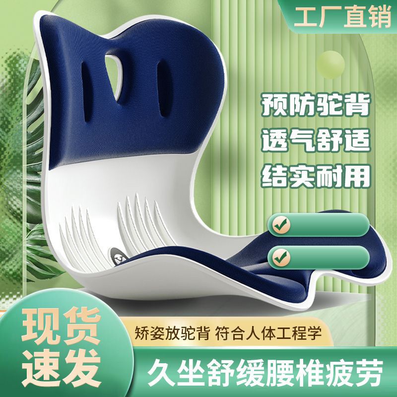 Posture-Correcting and Waist-Protecting Integrated Petal-Shaped Cushion for Children to Prevent Hunchback, Students Can Correct Sitting Posture, Office Nursing Tool