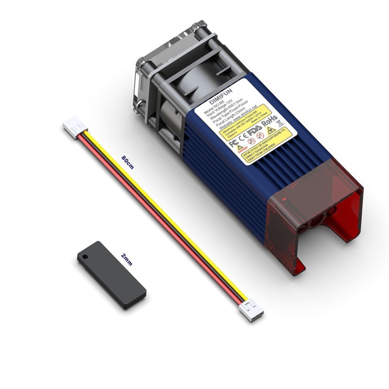 DIMIFUN DM6レーザー彫刻機小型レーザーステンレスマーカ携帯切断彫刻機木の葉|undefined