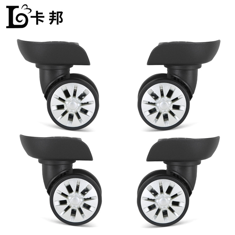 Kabon Supplies Universal Wheels for Luggage, Suitcase Casters, Fabric Bags, Travel Cases, Wheeled Bags, Hard Case Casters, and Luggage Accessories