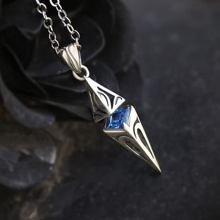 "Star Mans" High-grade Necklace Pendant Men's Retro Niche Design High-grade Hip-hop Trendy All-match for Men and Women