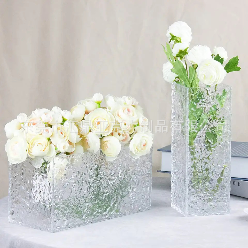 厂家现代简约装饰客厅花瓶亚克力花瓶为家居水波纹亚克力花瓶装饰