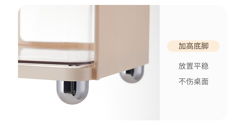 跨境桌面化妆品收纳盒化妆盒子高级感梳妆台护肤品整理盒梳妆台