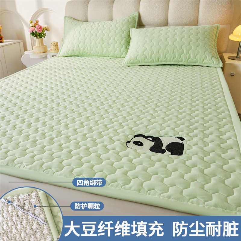 2025 nuevo conjunto de tres piezas de cubierta de cama de tatami de clase A para madres y bebés