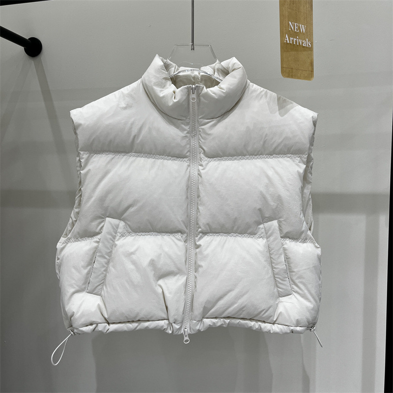 加厚棉服马甲女短款2025新款多色小个子马甲时尚坎肩外套百搭显瘦|undefined