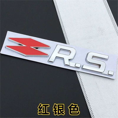 Car logo – sticker, fender side tail emblem