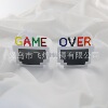 Factory direct selling fun letters funny game ending Game Over decorative ball friend PARTY glasses