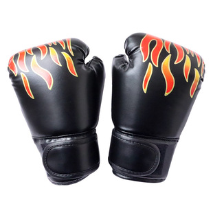 Flame children's boxing gloves Sanda Muay Thai training boxing gloves boxing protective gear juvenile boxing gloves a generation of hair