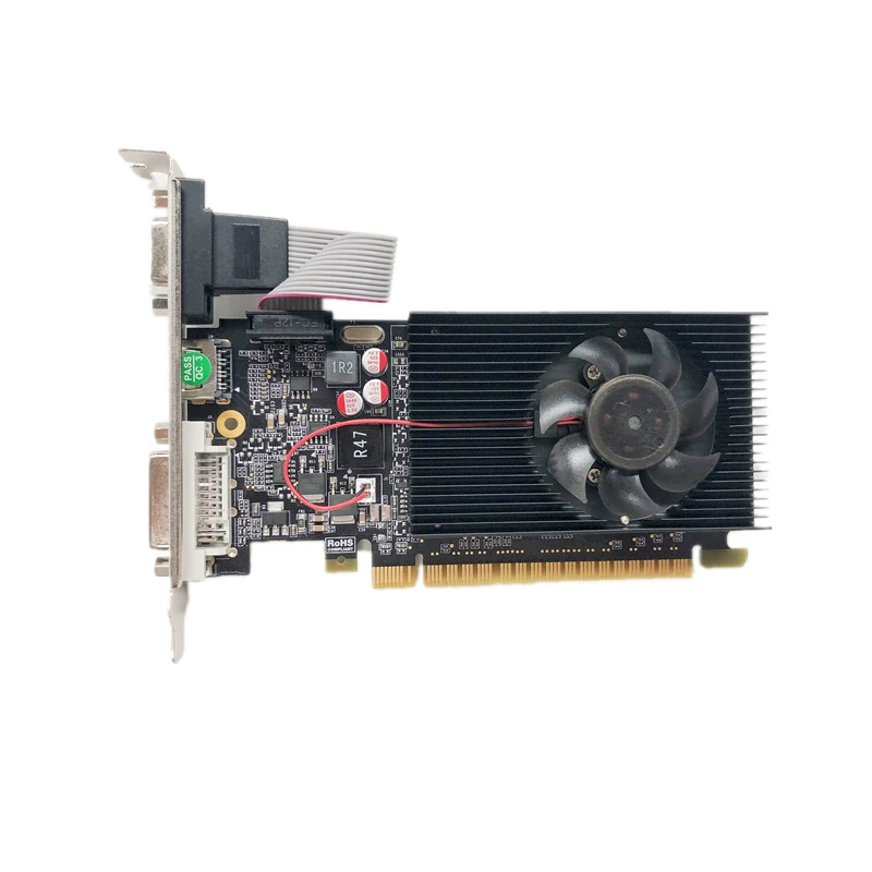 Новая GT730 2Г DDR3 небольшой корпус брендовая машина независимая видеокарта карта сервера полу-высокий графический карта