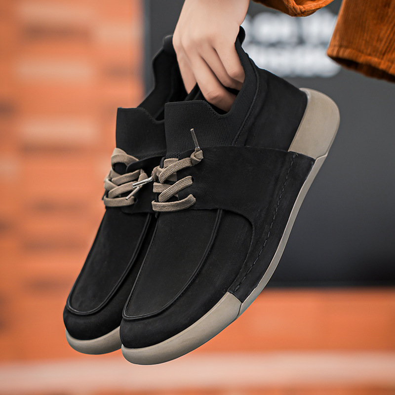 Demi-season warm casual footwear for leisure
