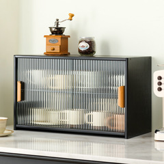 Desktop cup storage rack water cup storage box dustproof glass cup tea set coffee cup rack cup holder