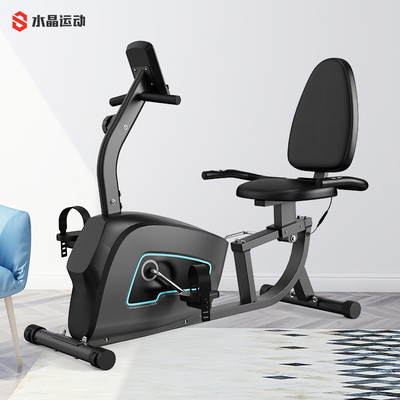 CRYSTAL horizontal exercise bike magnetic control indoor elderly rehabilitation car training equipment bicycle CRYSTAL horizontal exercise bike magnetic control indoor elderly rehabilitation car training equipment bicycle