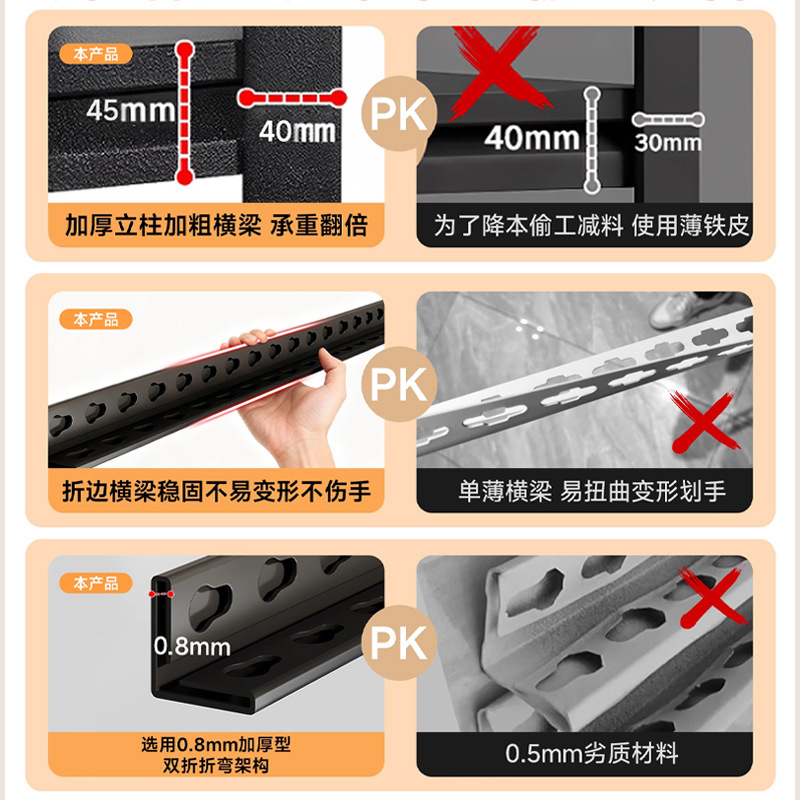 Estante de exhibición de piso de acero estante de esquina de dormitorio estante de almacenamiento de exhibición estante de almacenamiento de pared estante de almacenamiento sala de estar partición multicapa