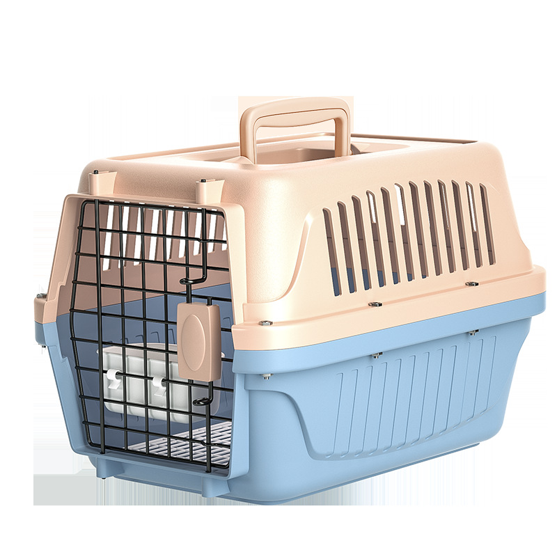 Caja de aire para mascotas engrosada Caja de envío portátil para perros y gatos de uso general de cuatro estaciones Caja de mascotas anticaídas y antipresión