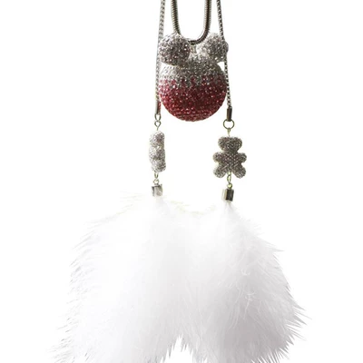 Car hanging: accessories feather mirror ornaments