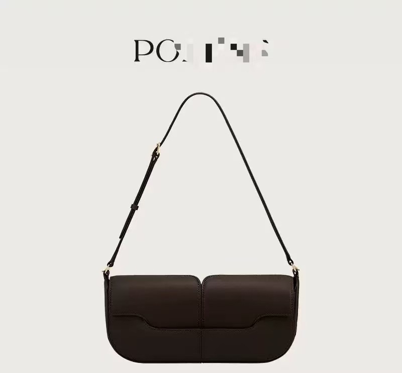 Best-Selling Women's Light Luxury Baguette Bag Osmo Niche Designer Leather Retro Smooth Handbag Shoulder Crossbody Bag - Thumbnail 7