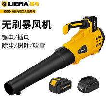 獵馬鋰電暴風機大功率工業級鼓風機吹樹葉跨境手持式吹雪除塵機器
