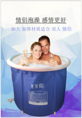 BB4C wholesale extra large bath tub couple double folding bath pool home extra large couple fat