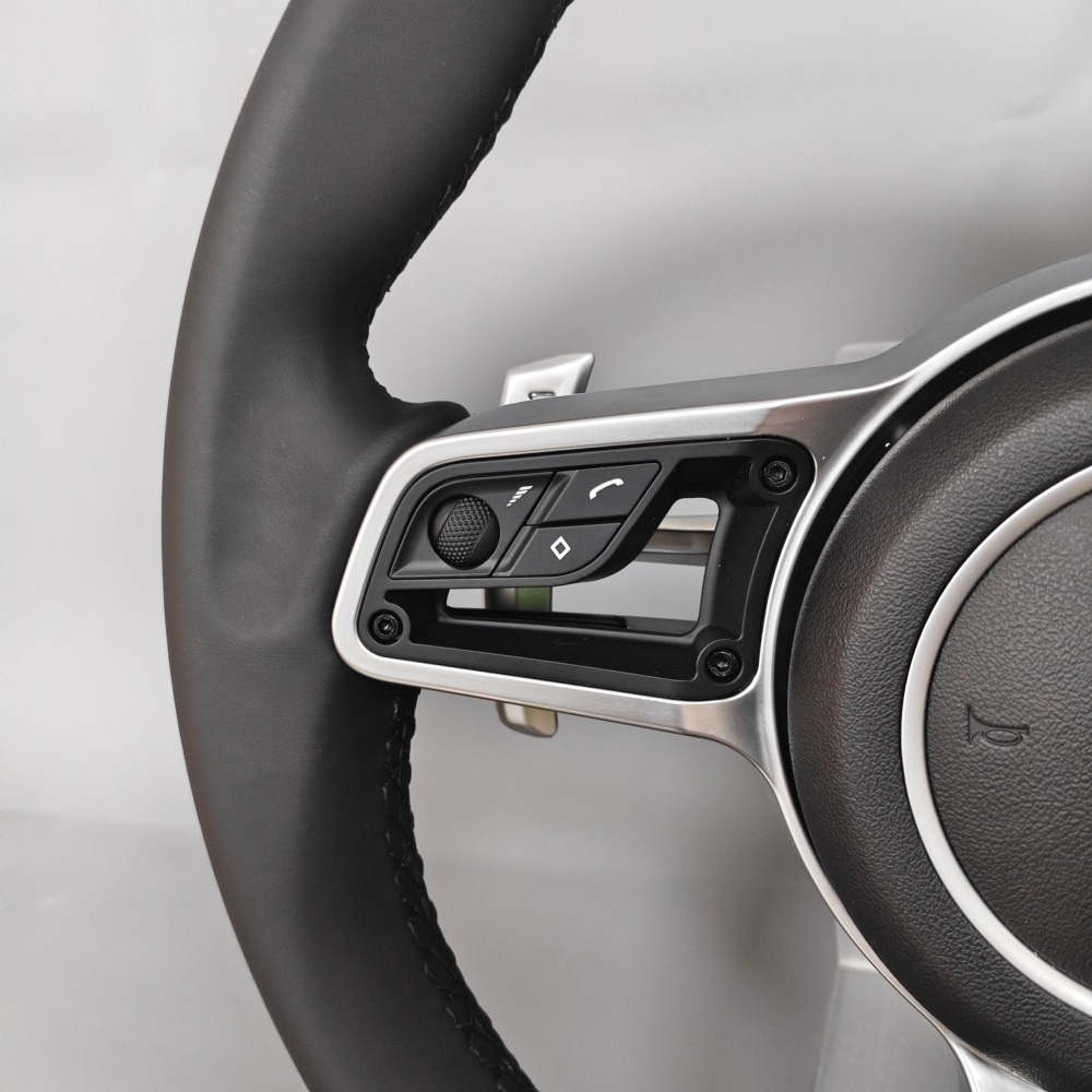 Upgraded rivet modification for 918 Spyder, 997, Cayenne, Macan, 718 Panamera, 911 Porsche steering wheel