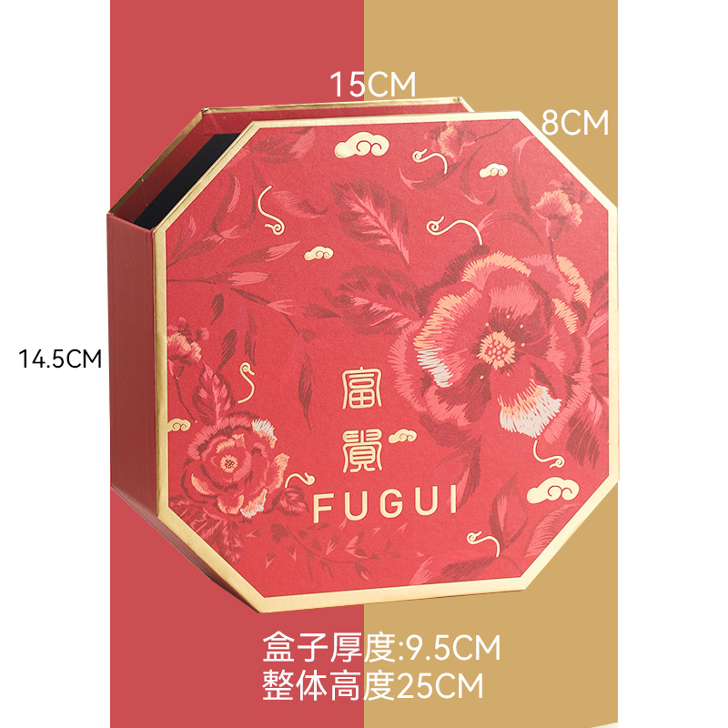 Nuevos productos creativos de Boche de Año Nuevo flor flor floral caja vacía florista decoración para el hogar abrazar barril