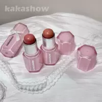 Kakashow Tipsy Watery Blush Румяна Румяна Смешиваются с кожей и естественно смешиваются Корейский стиль Нежная девушка Увлажняющие и прозрачные румяна-стик