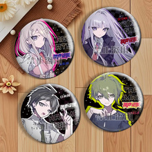 弹丸论破镭射徽章赤松枫苗木诚雾彻响子日向创柏枝凪斗双闪吧唧谷