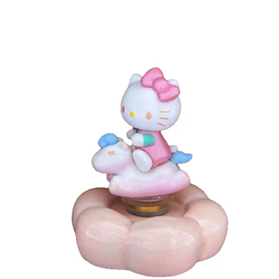 Car ornaments – Jingdezhen Ceramic Kitty Cat