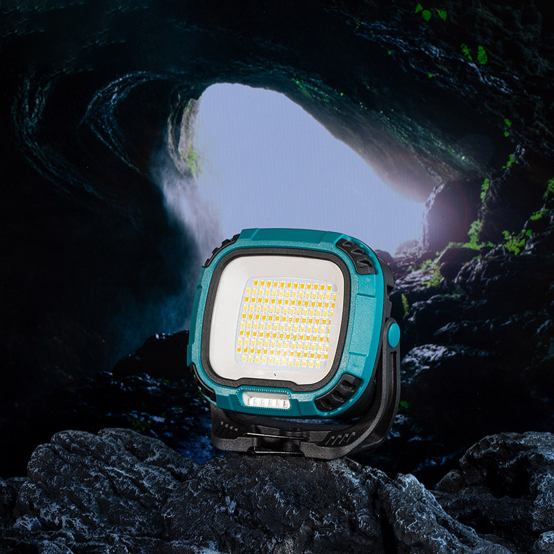 Nueva lámpara de campamento de emergencia LED al aire libre multifuncional de larga duración lámpara de campamento de absorción magnética lámpara de trabajo cob image 4