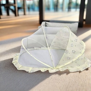 Baby Mosquito Net Blackout Yurt Anti-Mosquito Cover Universal Foldable Installation Anti-Mosquito Cover Children's Mosquito Net