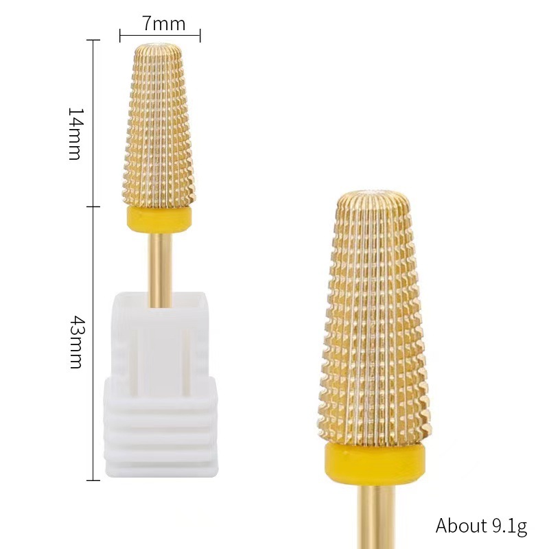 Cinco en uno acero de tungsteno oro XF