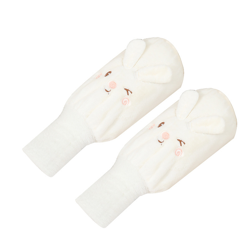 새로운 가을 겨울 어린이용 슬리브 장갑 2 IN 1 슬리브로 어린이의 체온을 유지하고 학생들이 슬리브로 글을 쓸 때 더러움을 방지합니다.