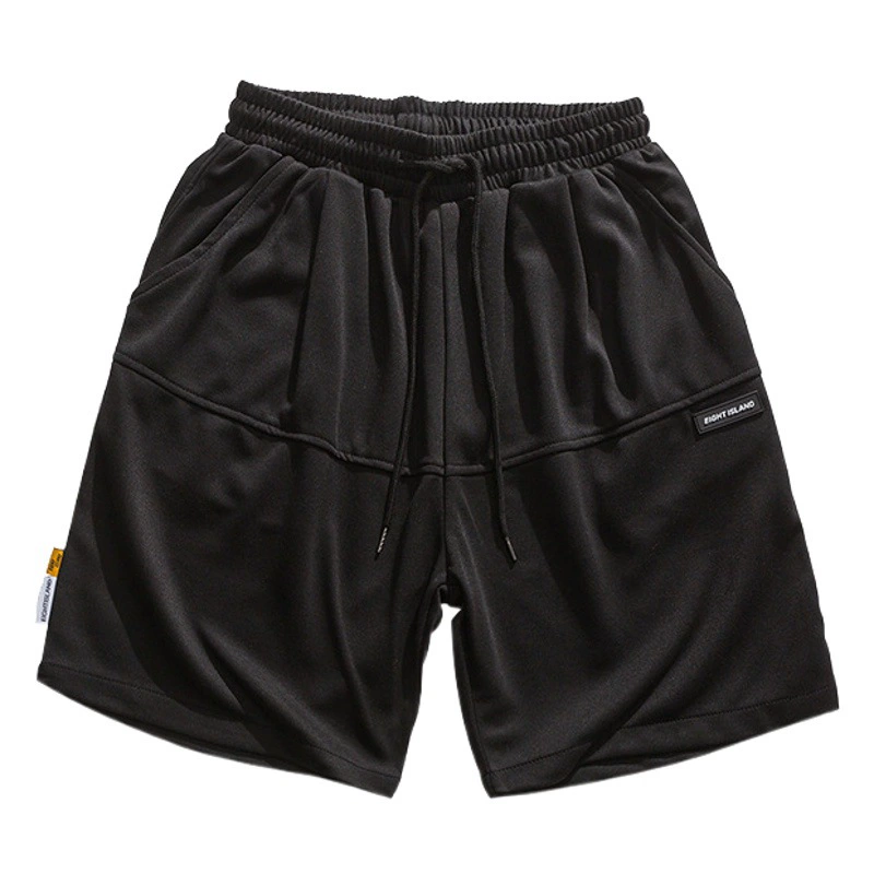 Модный тренд 2024 года, новые повседневные брюки, летние мужские шорты, брюки с пятью точками, спортивные брюки, мужские свободные брюки