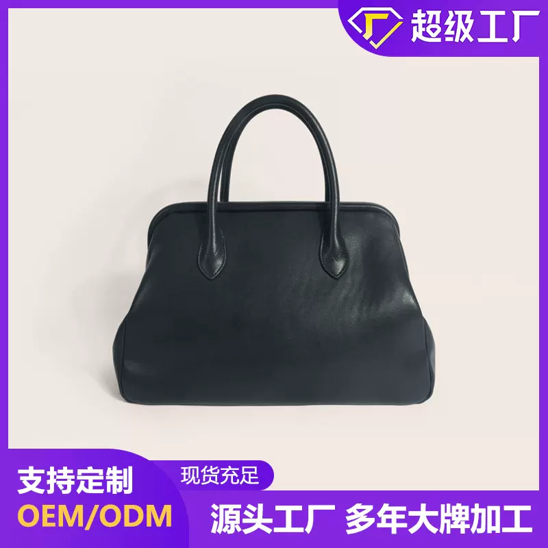 通勤大容量手提包女2025秋冬新款真皮贝壳包斜挎包高级感小众设计