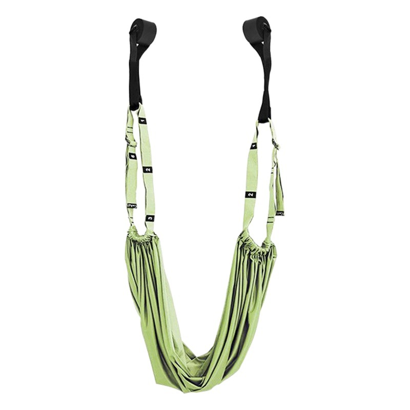 Entrenador de la cintura aire yoga cuerda una palabra caballo abierto cadera stretch tie después de doblar puerta femenina