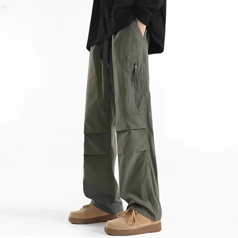 Summer quick dry silk climbing travel waterproof trousers for men…