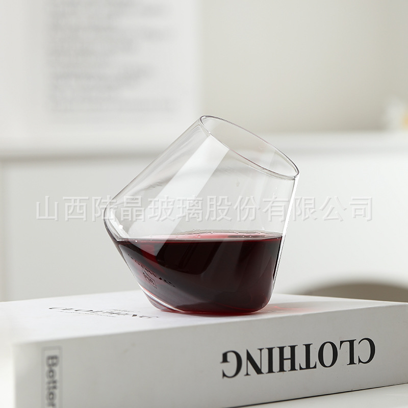 Caja de vino de color con vidrio para beber, otros juegos de vino de estilo europeo, caja de regalo rápida para beber