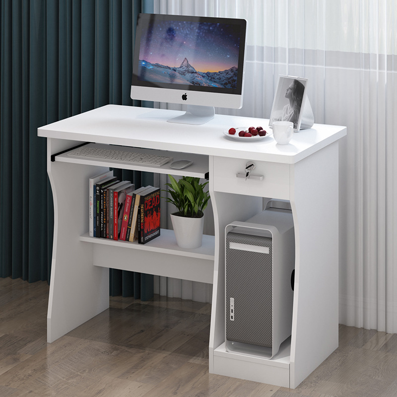 Desktop Computer Desk Home Small Computer Desk Bedroom Casual Economic Student Simple Writing Desk Office Desk W&