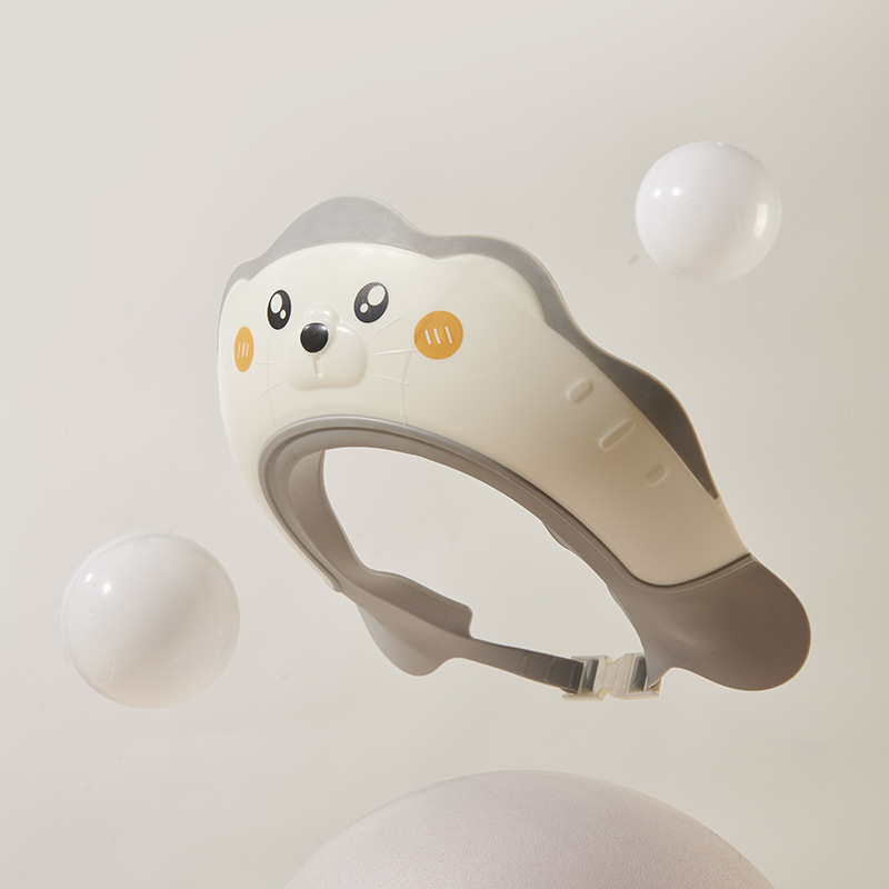 Sombrero de retención de agua para niños, gorro de ducha impermeable, artefacto de champú para bebés, lavado de cabello para niños, gorro de champú para baño