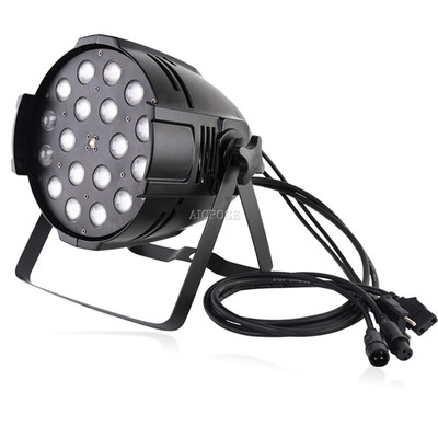 18颗变焦全彩四五六合一 LED无线调焦帕灯舞台婚庆工程酒吧染色灯|ms