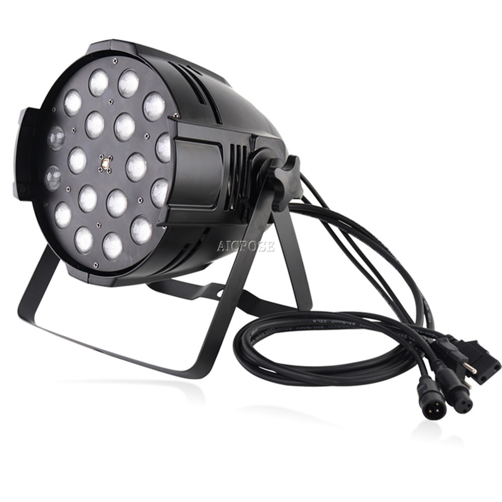 18颗变焦全彩四五六合一 LED无线调焦帕灯舞台婚庆工程酒吧染色灯|ms