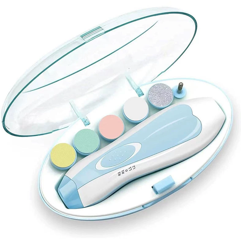 Детская шлифовальная машина для ногтей, Детские кусачки для ногтей с защитой от защемления, маникюрный костюм, легко носить с собой детскую шлифовальную машину для ногтей через границу