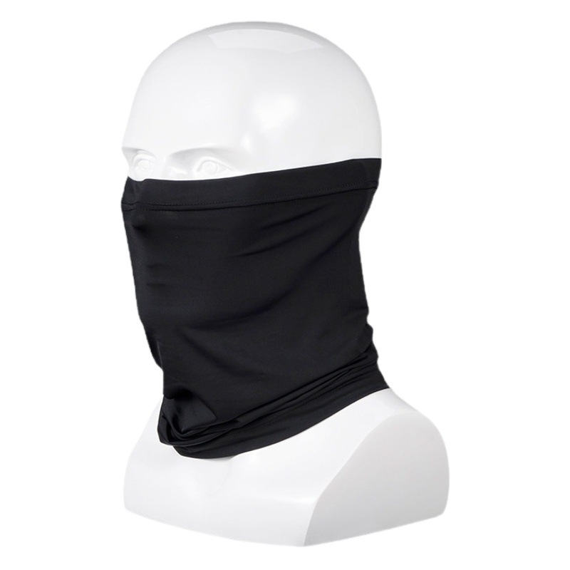 Ice Silk Sun Protection Mask for Men and Women, Outdoor Sports Face Mask, Summer Cycling Magic Headscarf, Dustproof, Cold-Resistant, Uv Protection