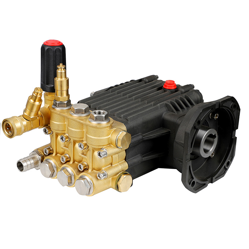 美械ZZ1814双微动高压泵头洗车机头清洗机总成铜块修理包商用工业