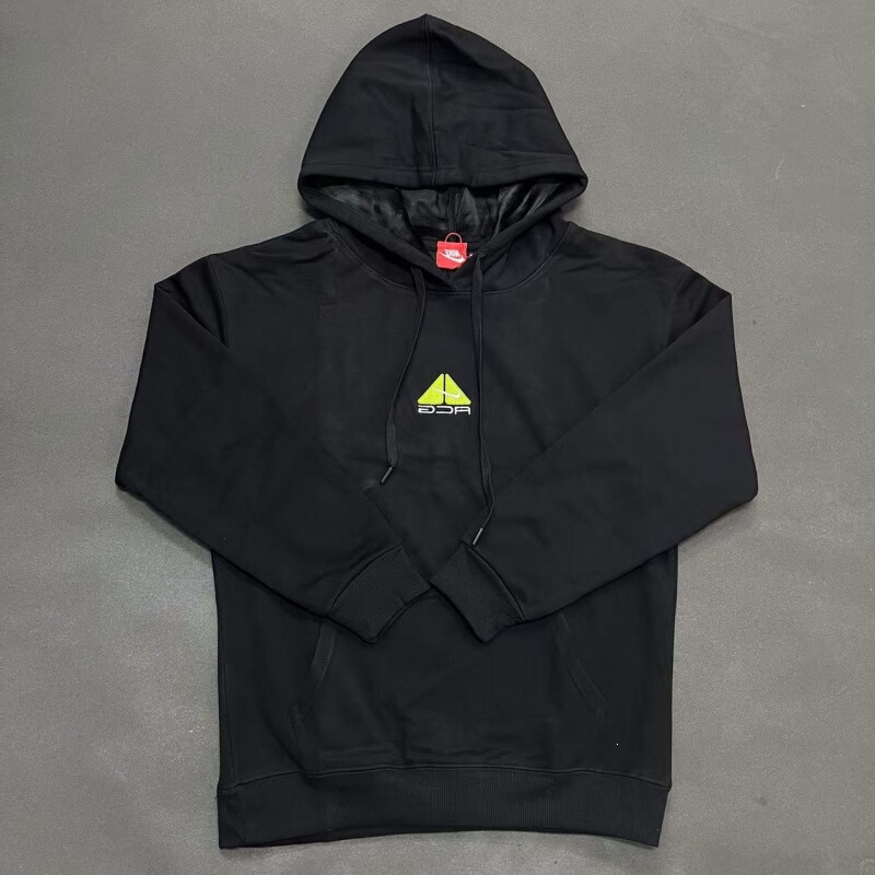 Autumn and Winter Fleece-Lined Stussy Acg Collaboration Solid Color Embroidered Logo Hooded Zip-Up Sweatshirt Jacket Cotton Autumn and Winter Fleece-Lined Stussy Acg Collaboration Solid Color Embroidered Logo Hooded Zip-Up Sweatshirt Jacket Cotton
