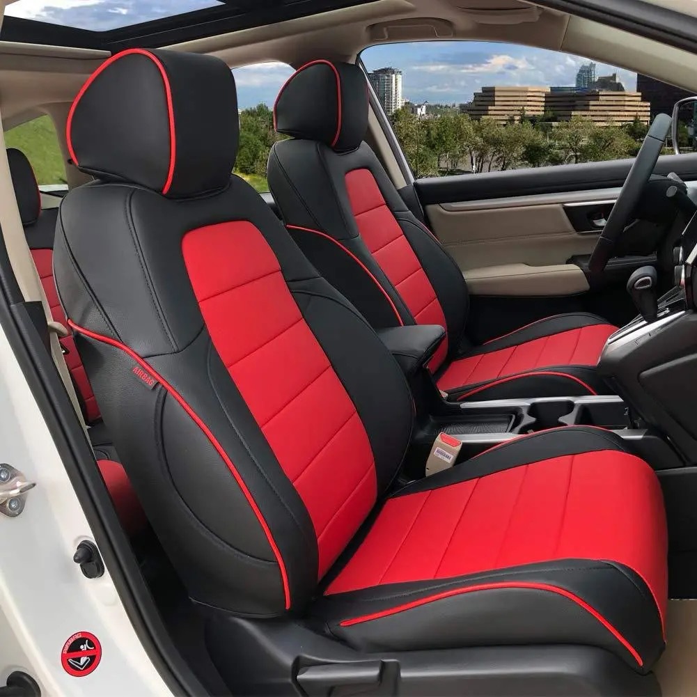 Suitable for Honda Crv, Special Car Seat Covers for All Seasons, Fully Enclosed Special Seat Cushions, Genuine Leather Wear-Resistant Seat Covers