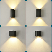 室内室外通用壁灯户外防水庭院外墙灯上下打光阳台过道露台洗墙灯